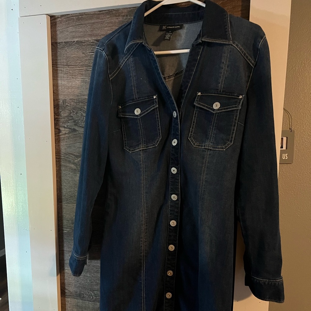 Denim dress